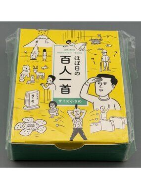 Hobonichi Techo Hyakunin Isshu Card Set Small Size 2000 Bonus Unused Japan